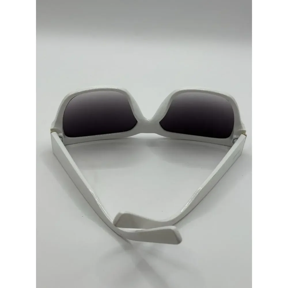 Steve Madden Oversized Sunglasses White Gradient Rhinestone Women SME93001